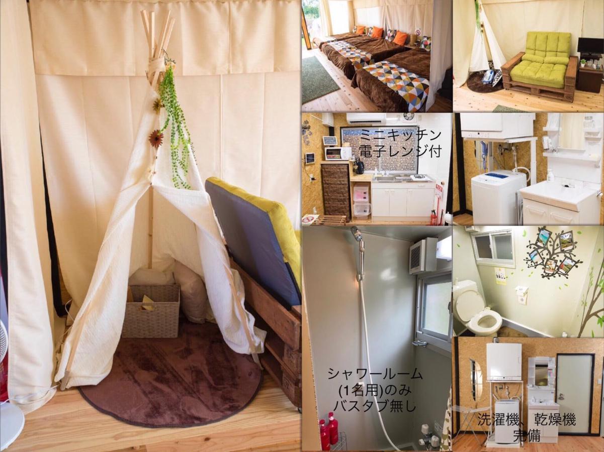 הוילה נאקיג'ין Half Glamping Hoshioto מראה חיצוני תמונה