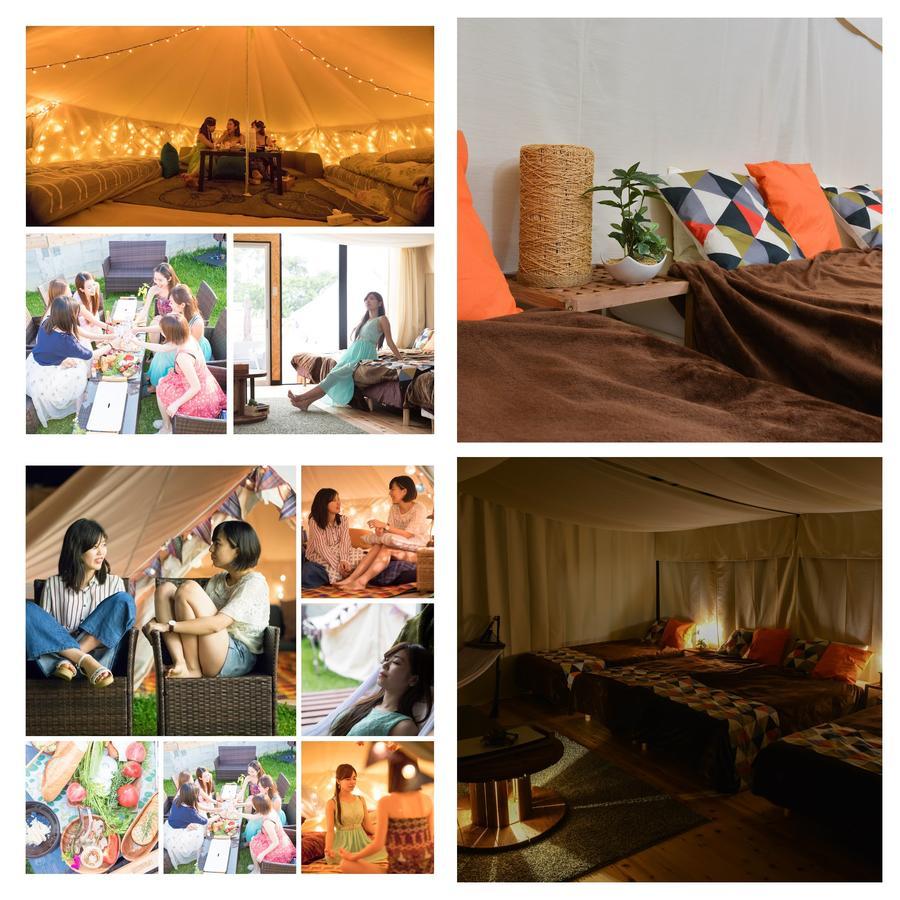 הוילה נאקיג'ין Half Glamping Hoshioto מראה חיצוני תמונה