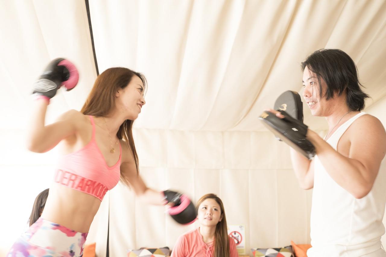 הוילה נאקיג'ין Half Glamping Hoshioto מראה חיצוני תמונה