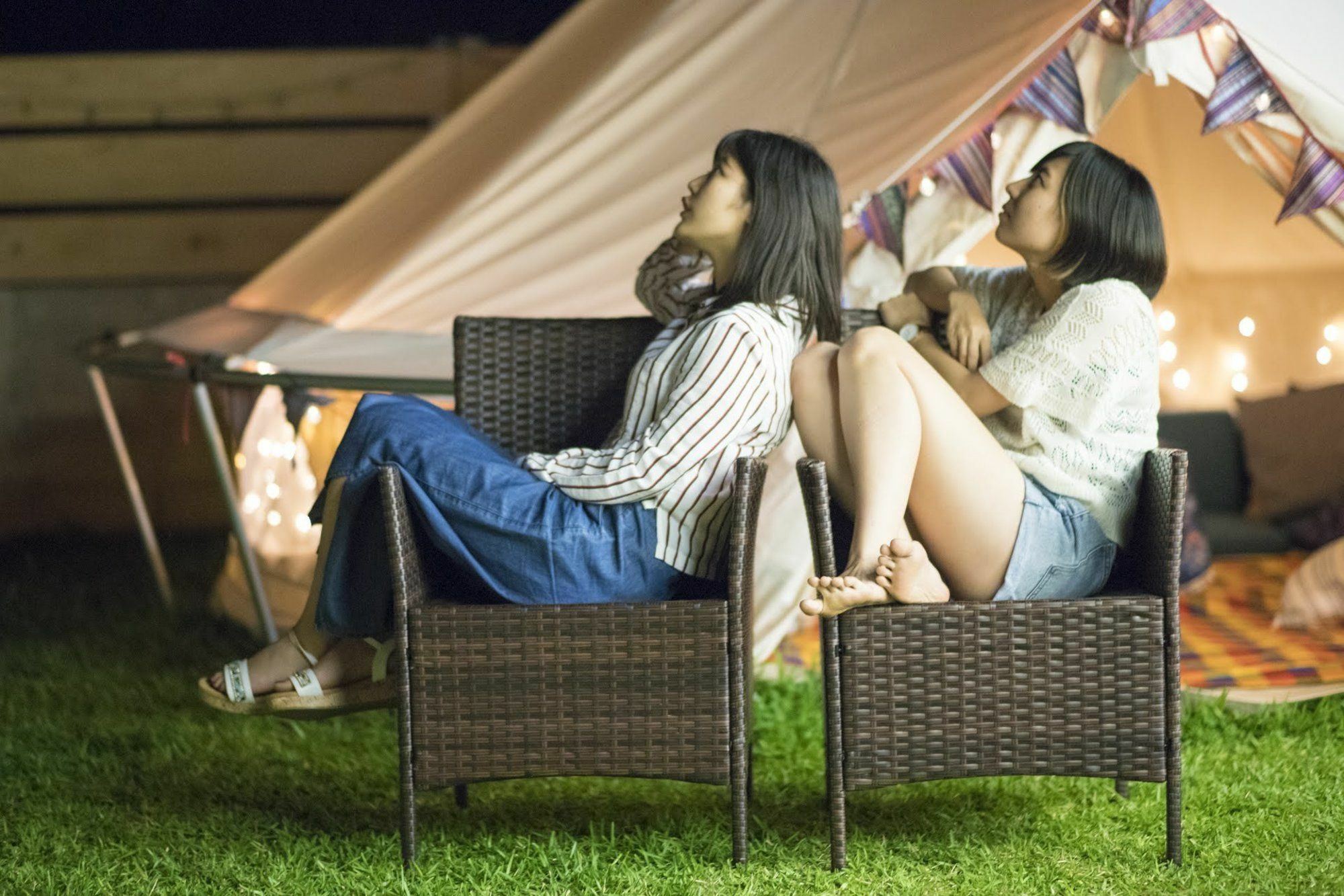 הוילה נאקיג'ין Half Glamping Hoshioto מראה חיצוני תמונה
