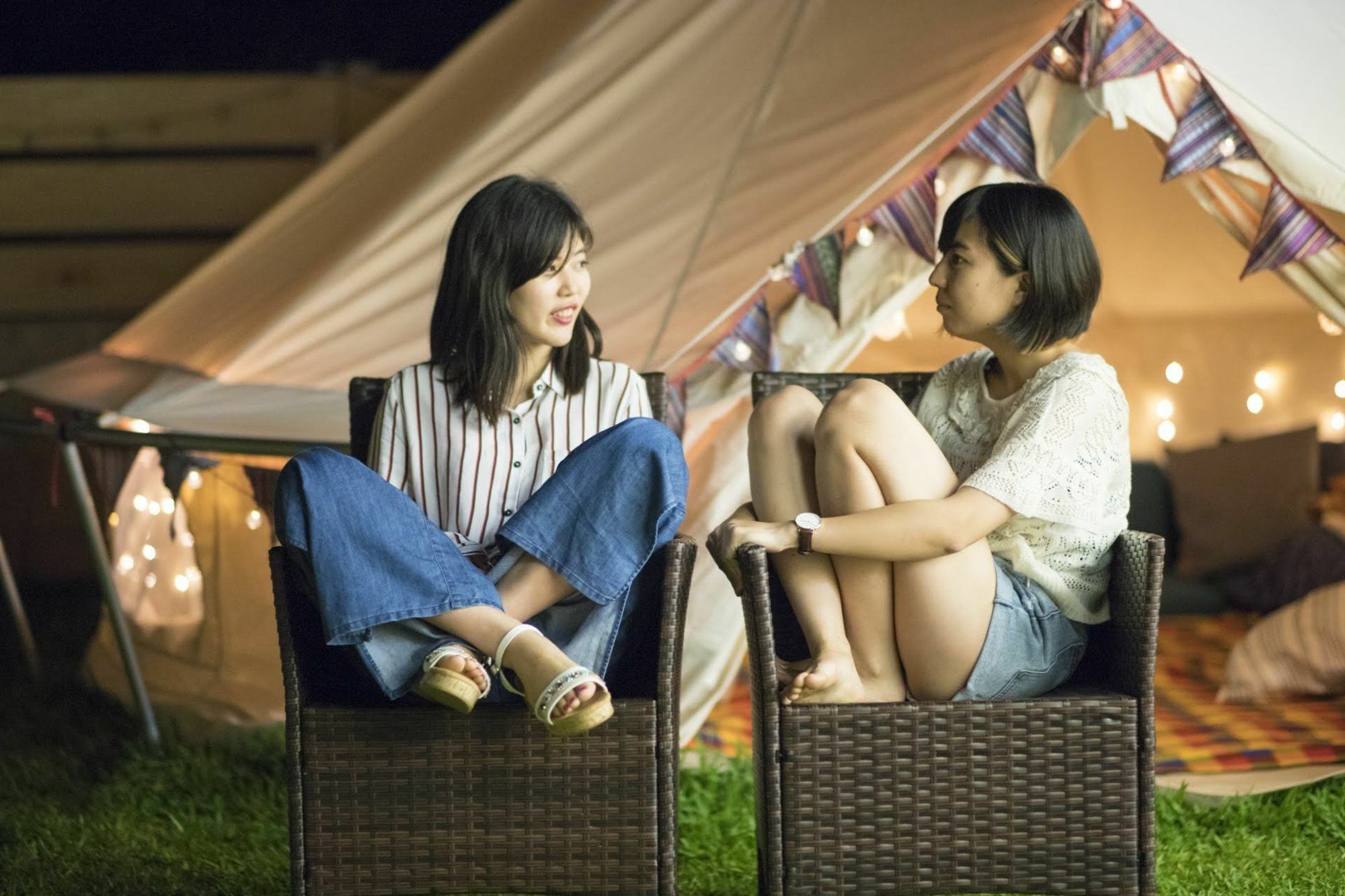 הוילה נאקיג'ין Half Glamping Hoshioto מראה חיצוני תמונה