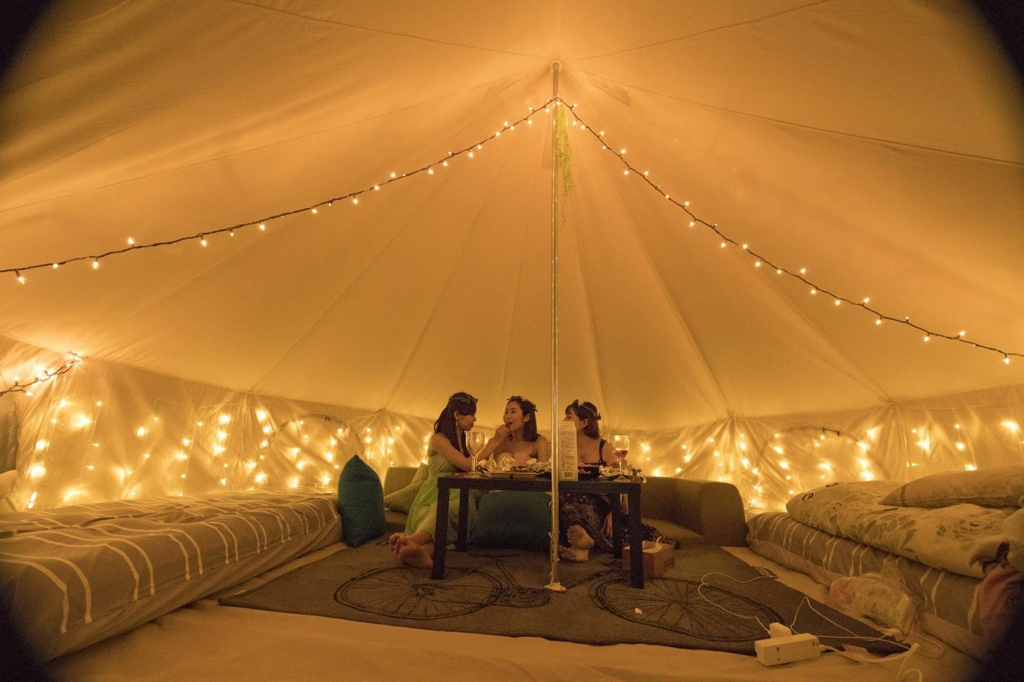 הוילה נאקיג'ין Half Glamping Hoshioto מראה חיצוני תמונה
