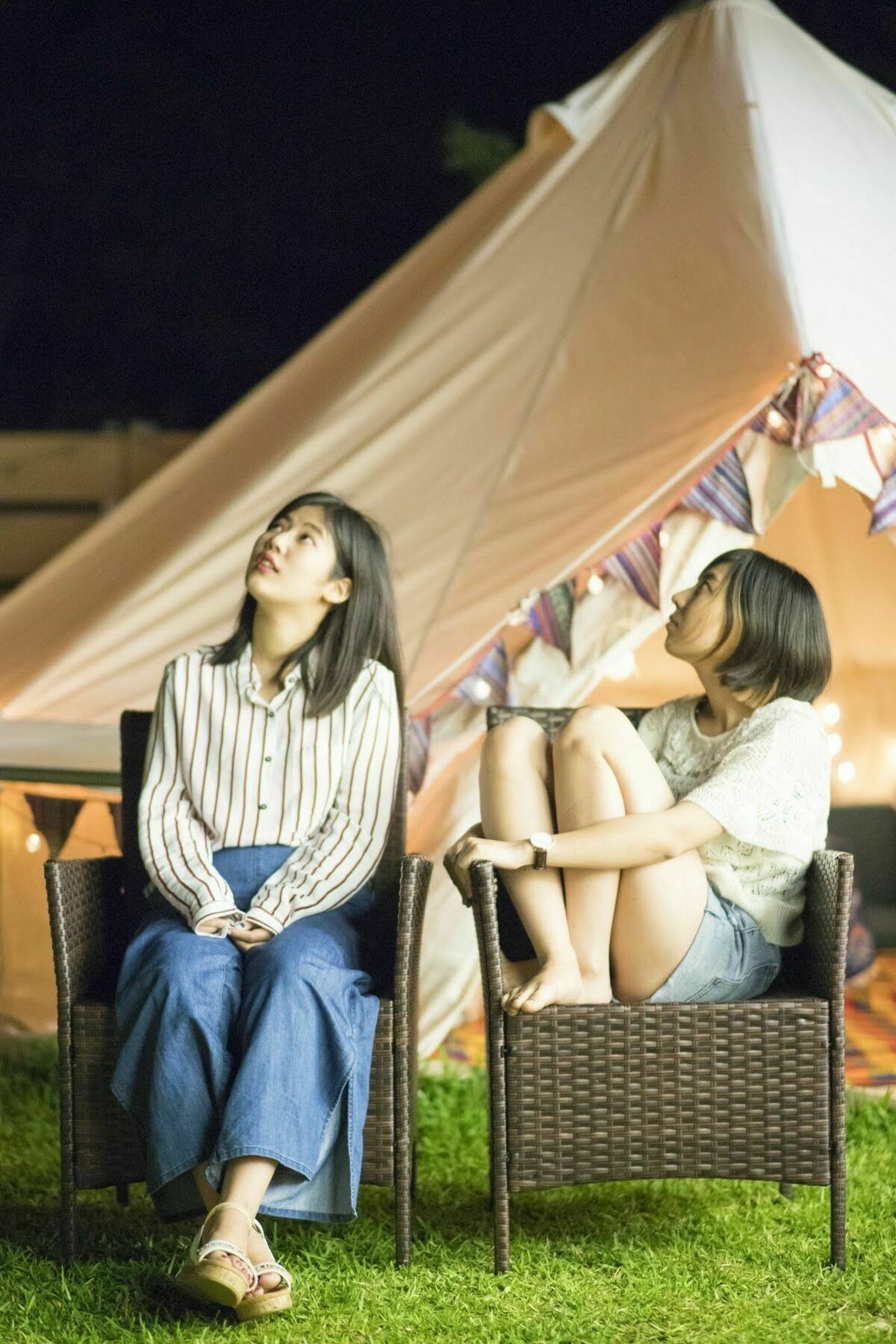 הוילה נאקיג'ין Half Glamping Hoshioto מראה חיצוני תמונה